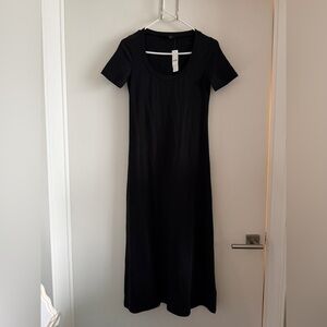 J.Crew long t-shirt Classic Black Short Sleeve Dress XXS